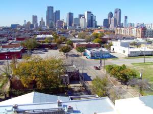Downtown Dallas From Deep Ellum.